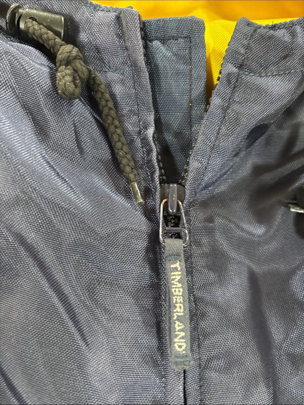 Timberland navy heavyweight outdoor windbreaker jacket M - Picture 9 of 15